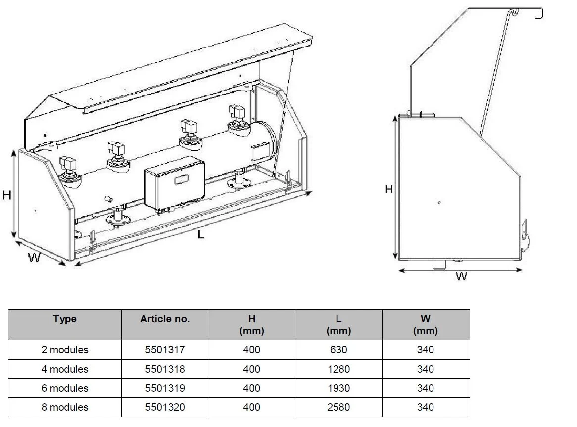 Insulation box for FM pressure tank - фото 2 - id-p103539751