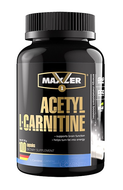 Maxler Acetyl L-Carnitine 100 caps - фото 1 - id-p103540220