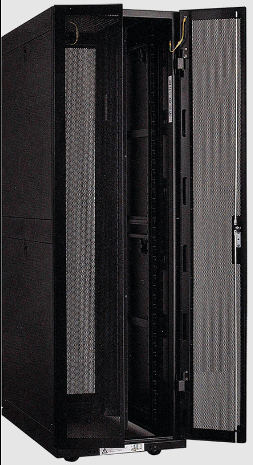 ITK Шкаф серверный 19" LINEA S 33U 800х1000мм передняя двухстворчатая перфорированная дверь, задняя перфориров - фото 1 - id-p103542147