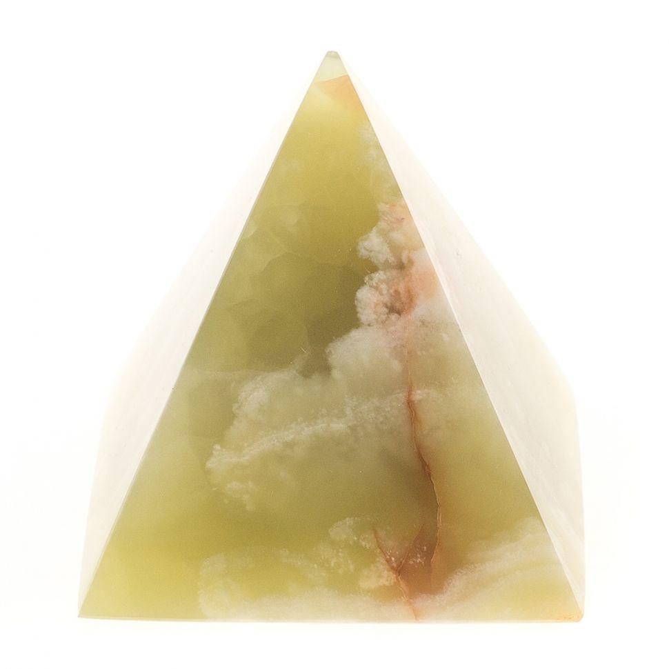 Пирамида камень оникс 7,5х7,5х8 см (3) / сувенир из камня / каменная пирамида - фото 4 - id-p100128867
