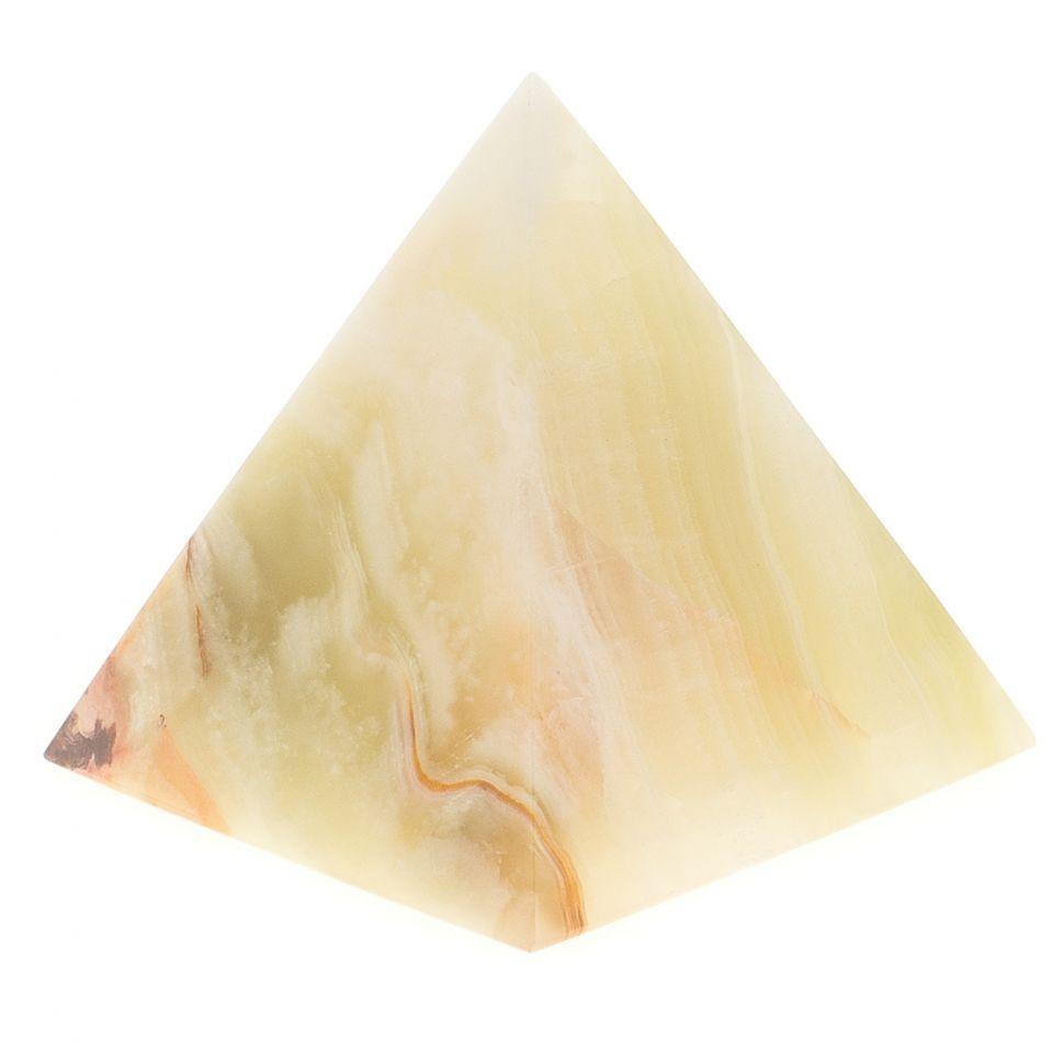 Пирамида камень оникс 7,5х7,5х8 см (3) / сувенир из камня / каменная пирамида - фото 5 - id-p100128867