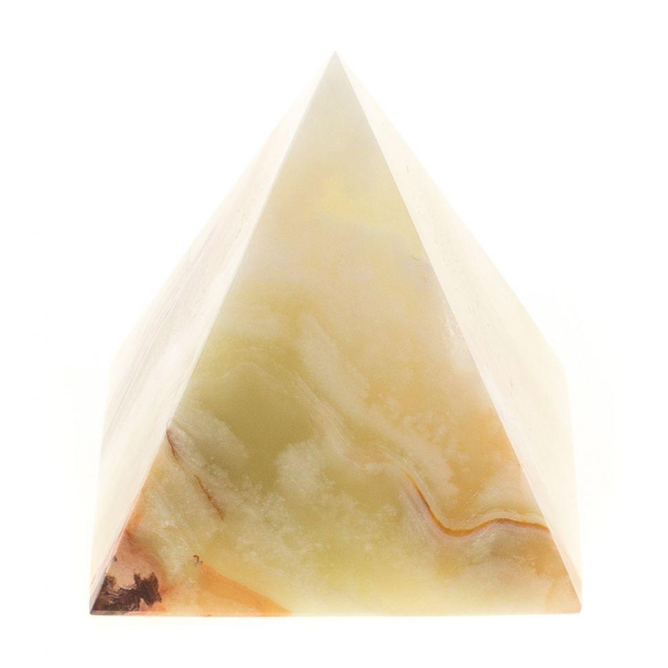 Пирамида камень оникс 7,5х7,5х8 см (3) / сувенир из камня / каменная пирамида - фото 6 - id-p100128867