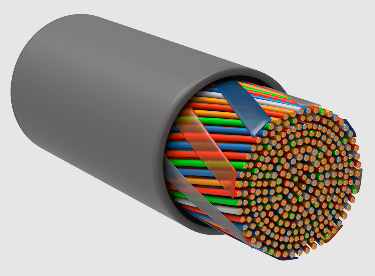 ITK Витая пара U/UTP кат.5E 10х2х24AWG solid PVC серый (305м), фото 1