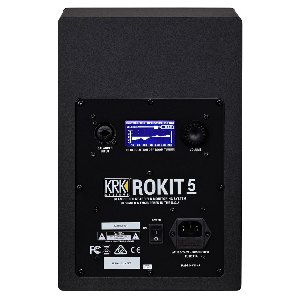 Активные студийные мониторы, пара, KRK Rokit 5 G4 RP5G4 - фото 3 - id-p103546261