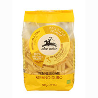 Макароны ПЕННЕ РИГАТЕ из твердых сортов пшеницы ALCE NERO 500г