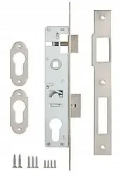 Врезной замок Kale Kilit 153 (20мм) узкопрофильный планка 23мм