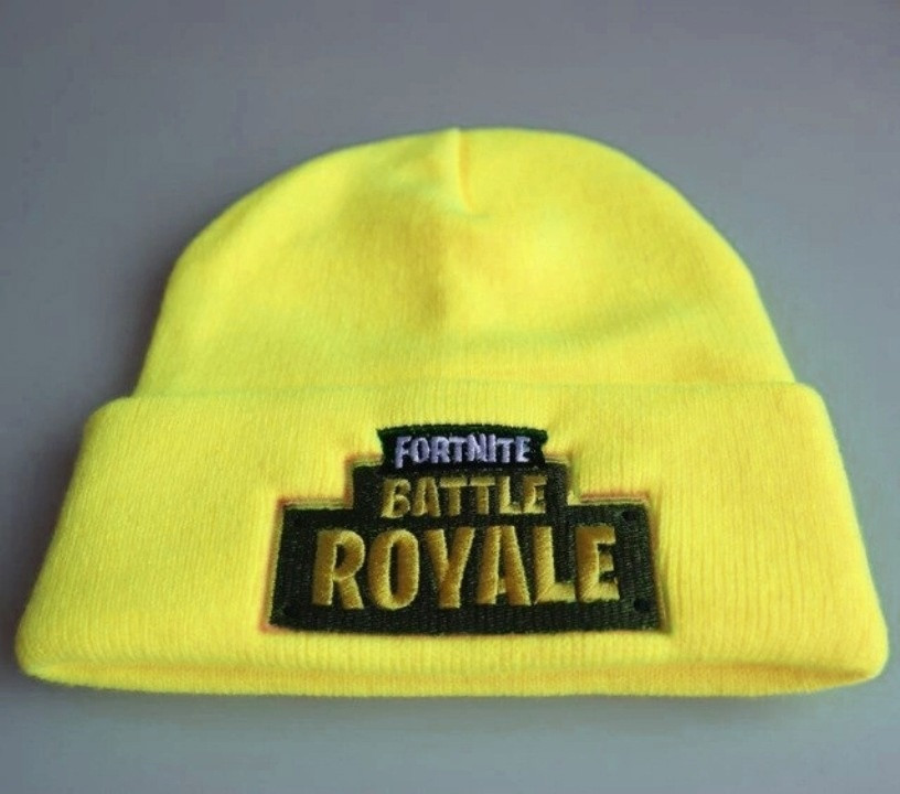 Шапка Fornite Battle Royale (жёлтая)