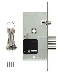 Врезной замок Kale Kilit 252/RL (60мм) под сувальдный ключ 5 кл.