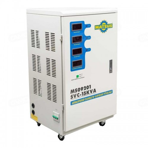 Стабилизатор напряжения Mateus MS09201 (SVC-15KVA/380)