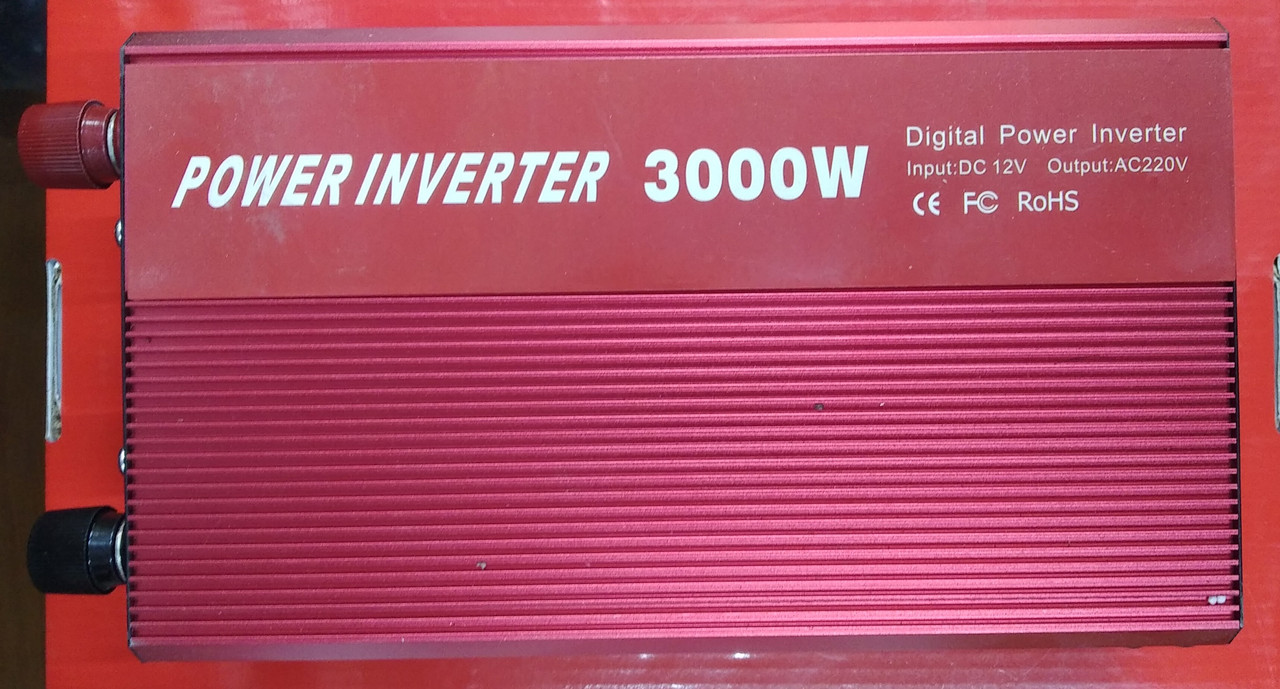 Преобразователь автомобильный, инвертор Kesoto 12/220В, модифицированная синусоида, 3000 Вт