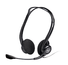 Гарнитура Logitech PC960 (USB, элементы управления на кабеле, кабель 2.4м) (M/N: A00091)