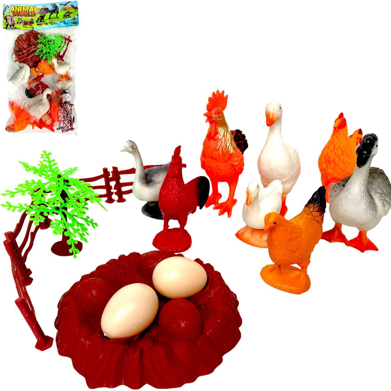 918-15 Домашние животные Animal World в пакете 34*20см
