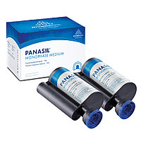 Монофазный оттискной материал, А-силикон Panasil Monophase Medium Refill Pack, 2х380 мл