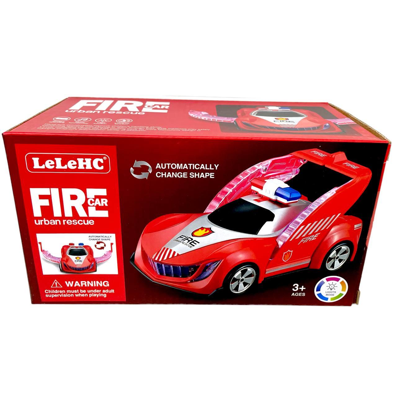 HC036 Пожарная машина FireCAr Rescue (музыка,свет,движение) 21*12см - фото 2 - id-p103553566