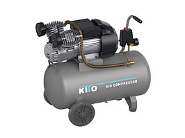Воздушный электрический двухцилиндровый компрессор KITO SGV9631, 2,2кВт, 200л/мин, 50 л