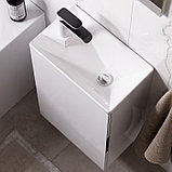 Тумба подвесная «ACCENT» 40см с умывальником Malaga 420 (цвет: белый), фото 2