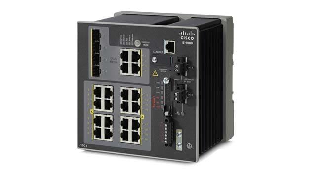 Коммутаторы Cisco Industrial Ethernet серии 4000