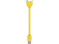 USB-переходник XOOPAR Y CABLE, желтый