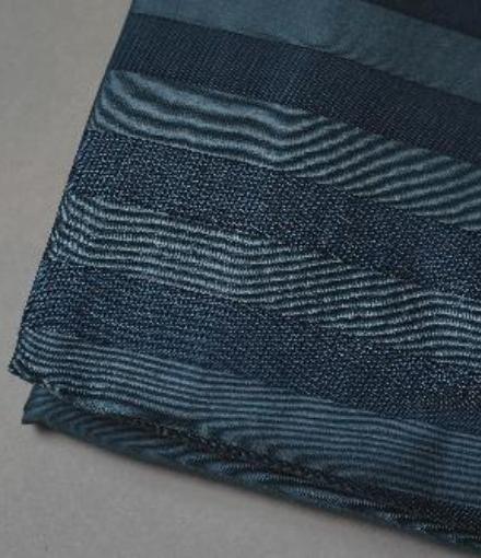 Простыня SUAVE Тенсель Страйп 150*260 МАРИН, фото 1