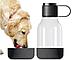 Бутылка для воды 2-в-1 Dog Bowl Bottle со съемной миской для питомцев, 1500 мл, черный - фото 5 - id-p126919266