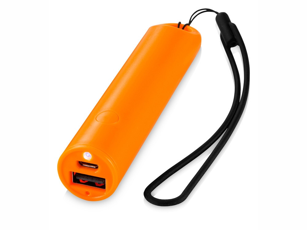 Портативное зарядное устройство Beam, 2200 mAh, оранжевый