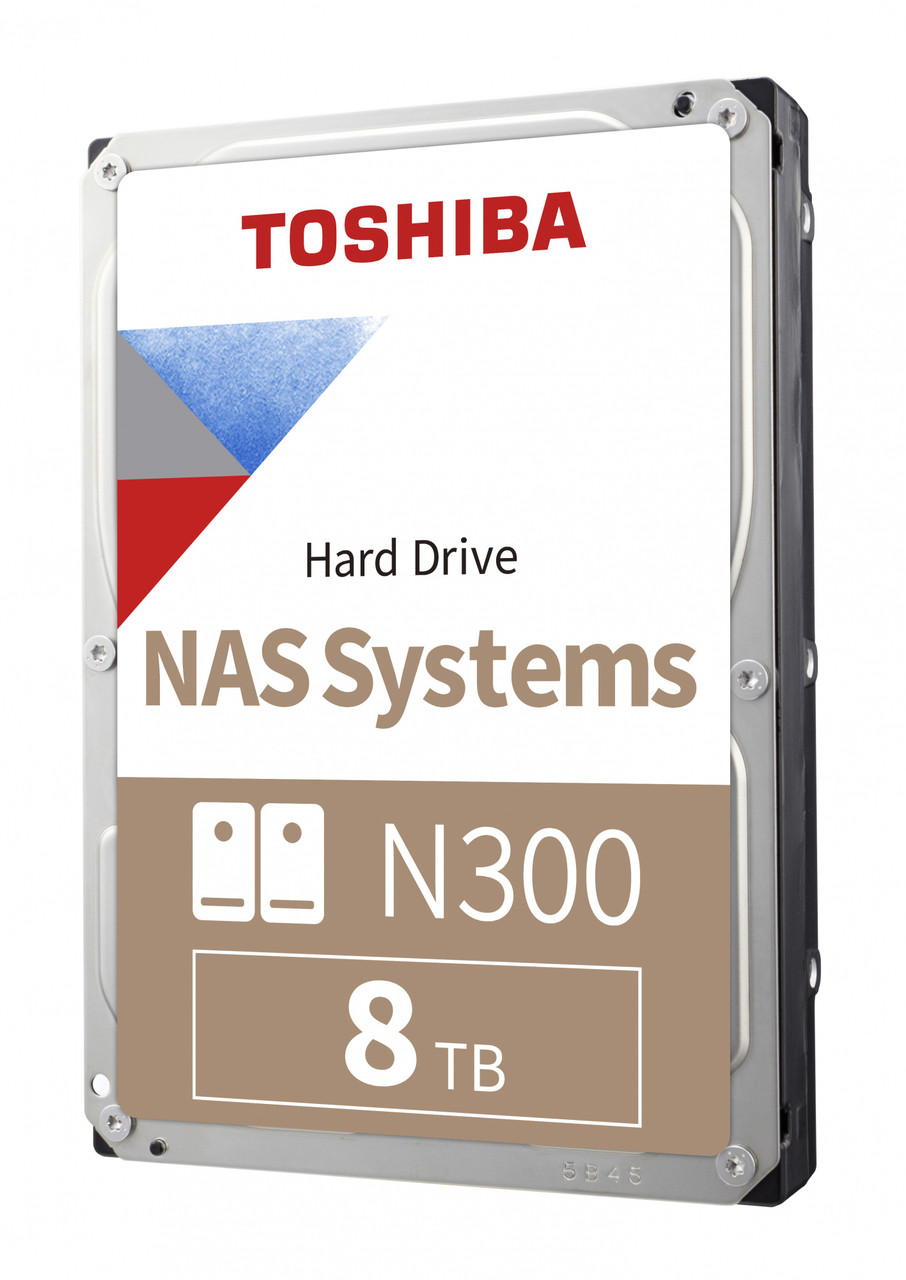 Жесткий диск NAS HDD 8Tb TOSHIBA N300 HDWG480EZSTA