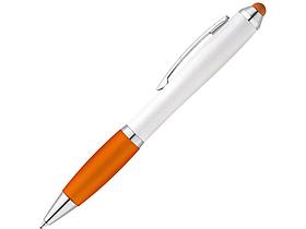 SANS BK.  Шариковая ручка с зажимом из металла, Оранжевый