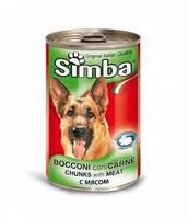 Simba Wet Premium Quality Chunkies with Beef Кусочки телятины с овощами 1275гр