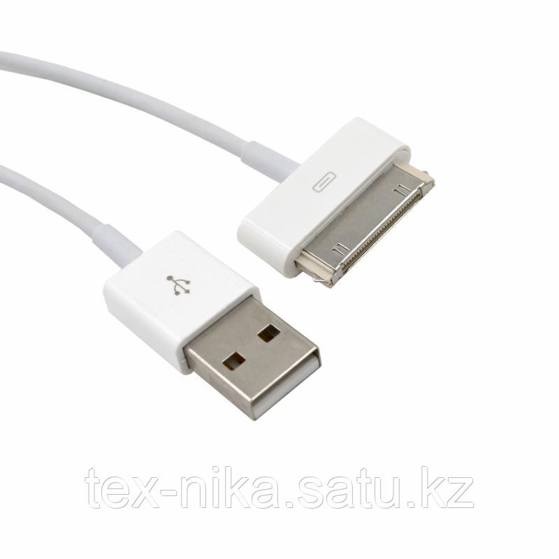 Кабель FinePower 30-pin Apple - USB, 1 м