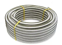 Гофрированная нержавеющая труба Для канализации диаметр 25 мм Длина бухты 20 м