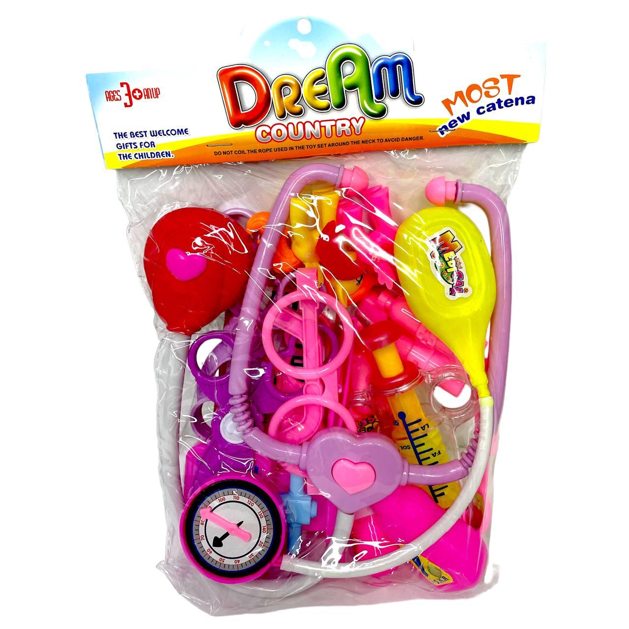 650-5 Доктор набор в пакете (2 расцветки) Dream Coutry 27*20см