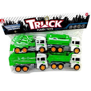 621-3 Спец техника 6in  Truck Funny Toys в пакете 25*20см