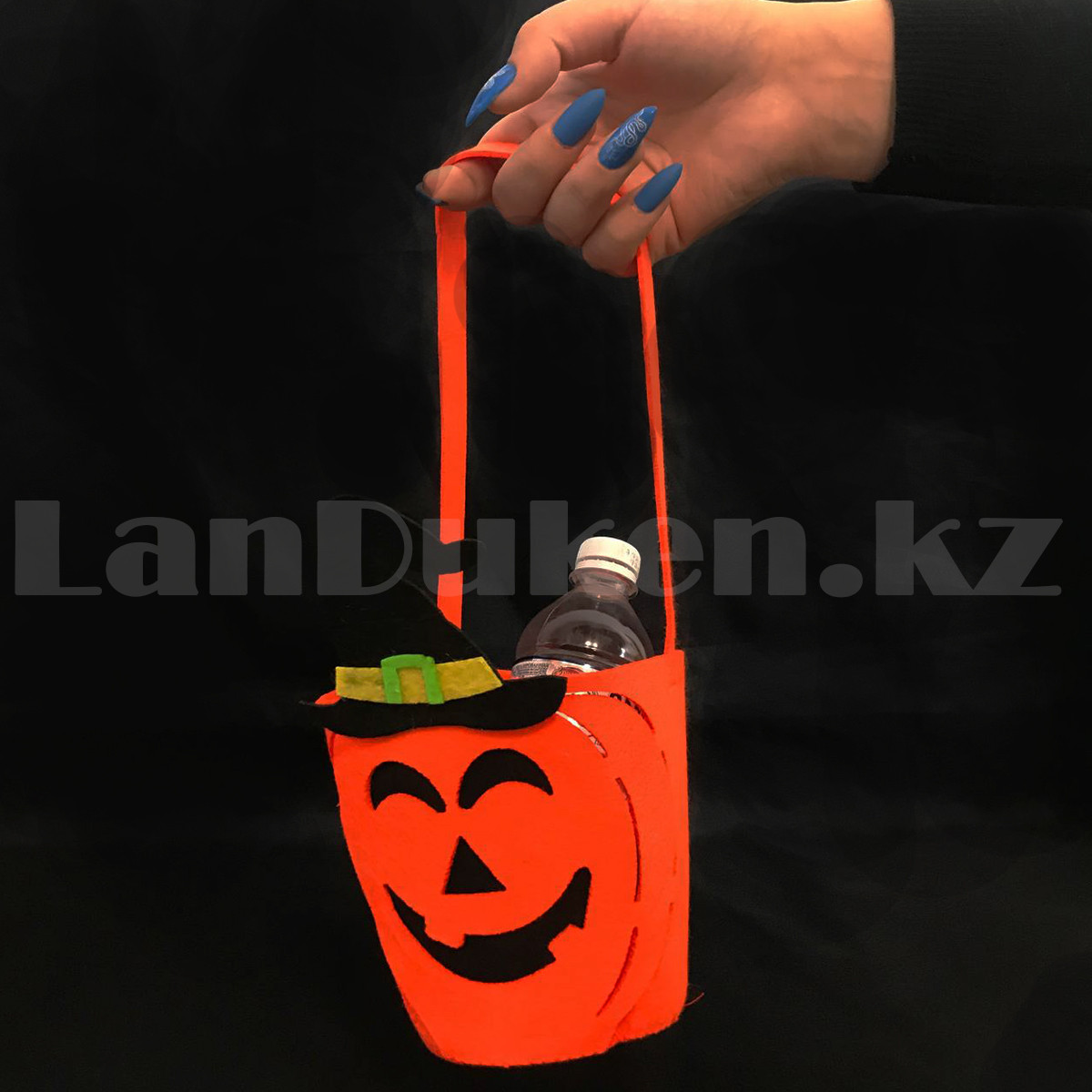 Конфетница сумка на Хэллоуин тыква - фото 3 - id-p103593638