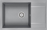 Мойка кухонная Paulmark Verlass PM317850-GRM серый металлик