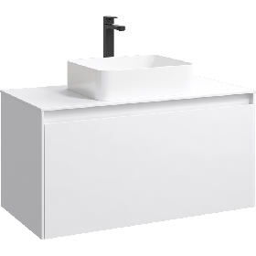 Подвесная тумба «MOBI» 100см. Цвет белый.