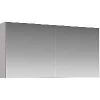 «MOBI» Зеркальный шкаф 120 см. Цвет белый. ТМ «AQWELLA»