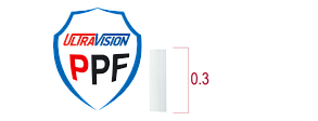 UV PPF Ultimate - антигравийная пленка 0,3 x 30,5м