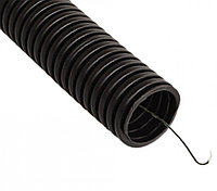 Труба гофр.ПНД d 32 с зондом (25/50м) черный Цены уточняйте