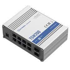 Промышленный защищённый сетевой коммутатор TSW200 PoE+Switch/10 port - фото 1 - id-p103597975