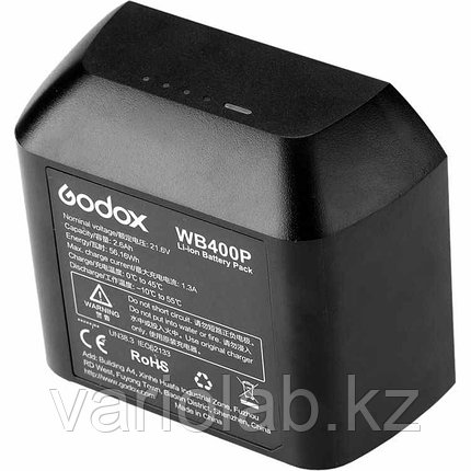 Аккумулятор Godox WB400P для вспышки AD400Pro, фото 2