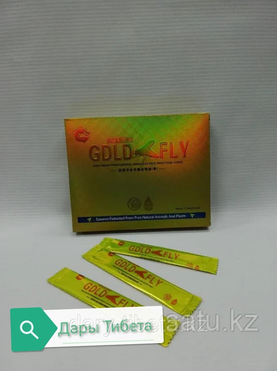 Шпанская мушка ( Gold Fly ) 5 мг - Женский возбудитель - 12 шт
