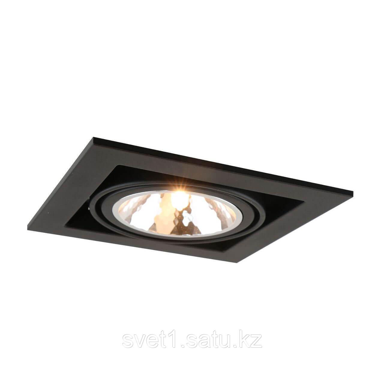 Встраиваемый светильник Arte Lamp Cardani Semplice A5949PL-1BK - фото 1 - id-p103601784