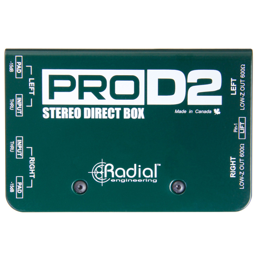 Директ-бокс Radial ProD2 - фото 3 - id-p103606602