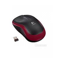 Мышь беспроводная Logitech Wireless Mouse M185, Red 910-002240