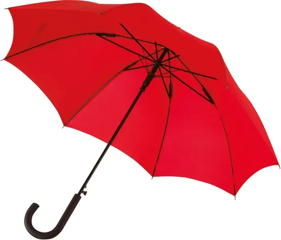 Зонт-трость WIND (Красный) - фото 1 - id-p103611355