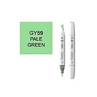 Маркер Touch Brush 059 бледный зеленый GY59