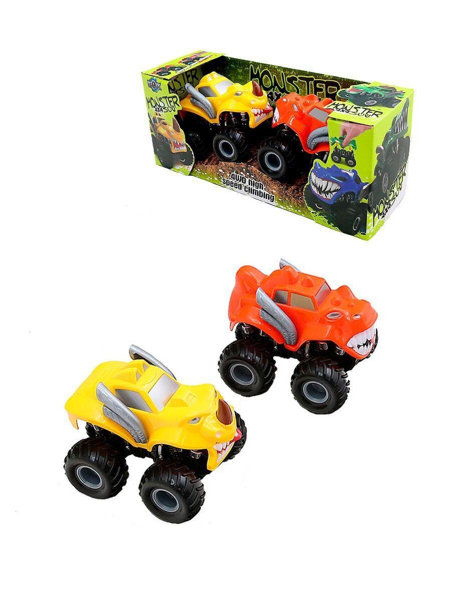 Игровой набор машинки "Monster 4x4 SUV", инерционные внедорожники, машинки игрушки 2 шт.