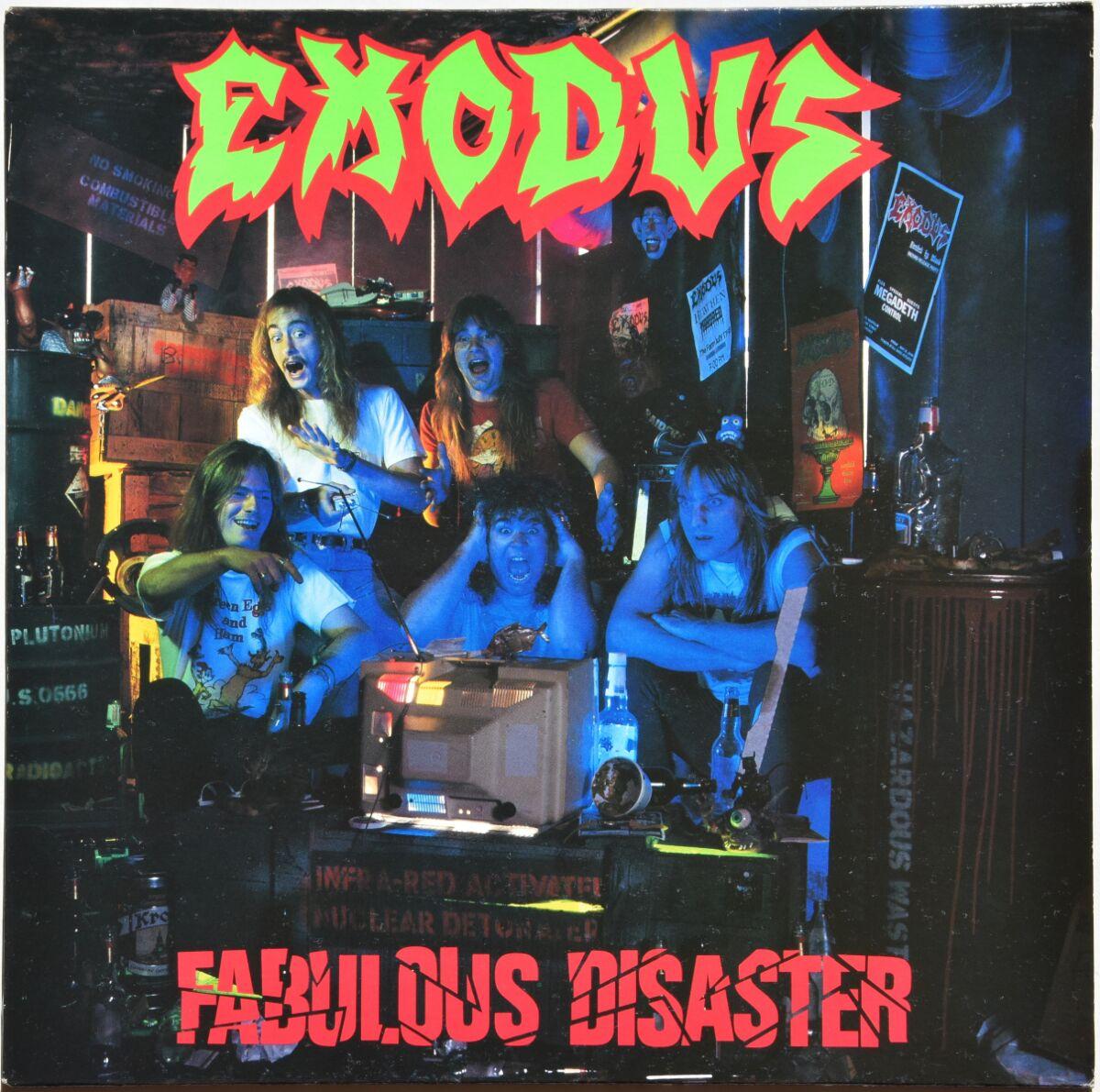 Exodus Fabulous Disaster  LP