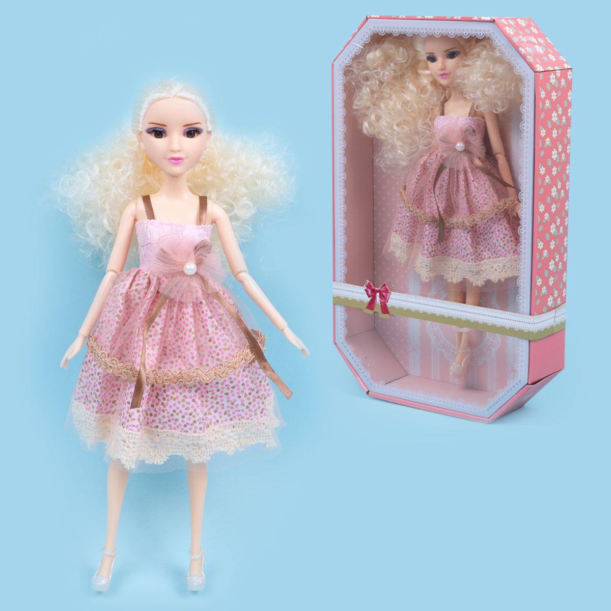 Sariel: Кукла 30,5 см - Сказочный Наряд, блондинка кудрями в розовом, фото 1