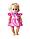 WeiTai: Интерактивная кукла с аксесс, блондинка в ярко-розовом, фото 2